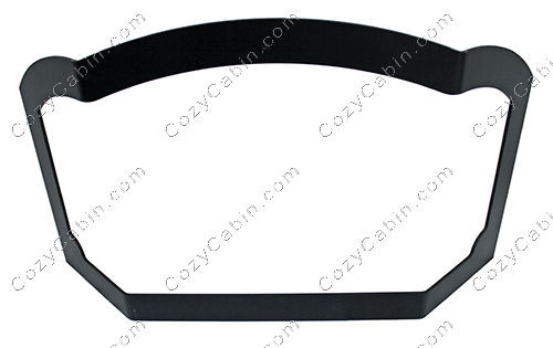 Door Trim, Yankee Bay, Black