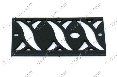 Switch Plate Single, Metallic Black