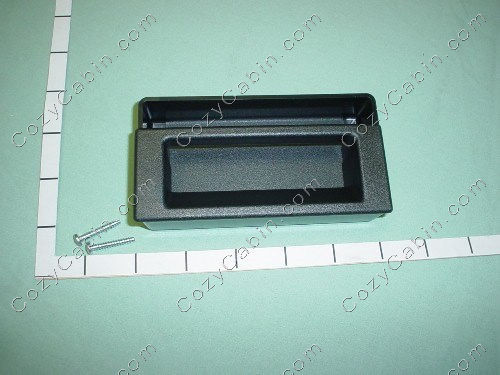 Handle, Flush Mount - Black