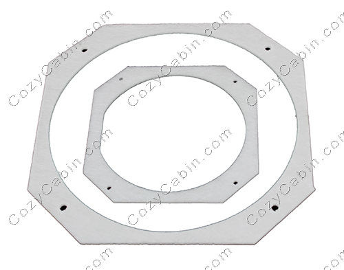 Gasket, Flue Adapter 9" x 9"