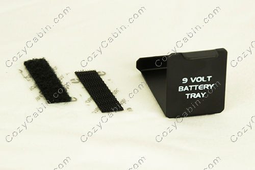 Battery Tray, Coated ["9v"]