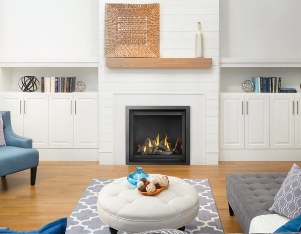 Altitude gas fireplace in living room