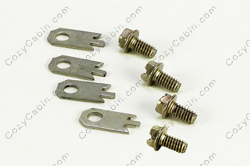 Airtube Retainers & Screws - [4 per package]