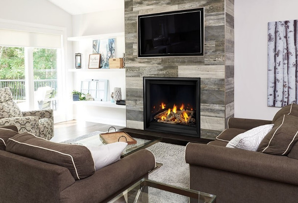 Altitude gas fireplace in living room