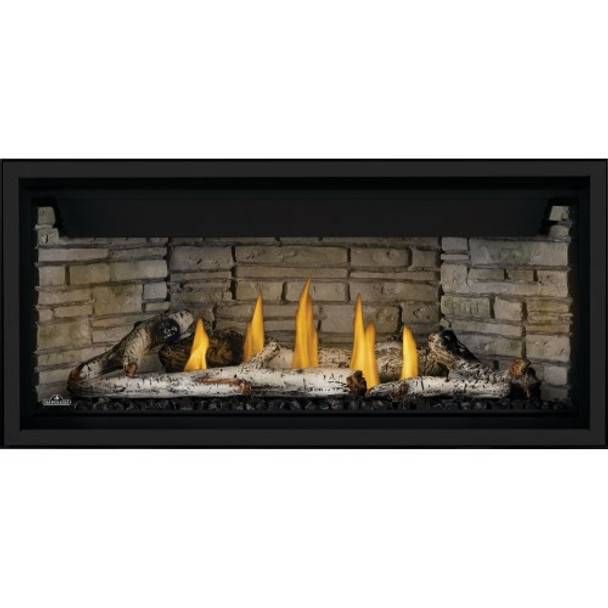 Ascent gas fireplace