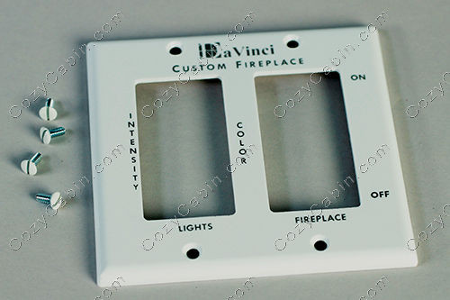 Wall Plate, Double RKR
