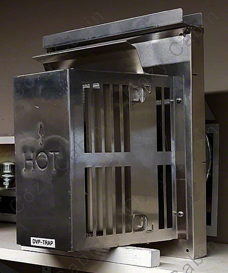 Horizontal Termination Cap with Long Flue