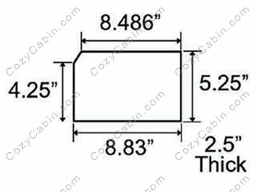 Baffle Brick [3 per package]