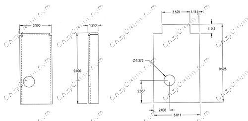 Brick, Formed Steel, Igniter
