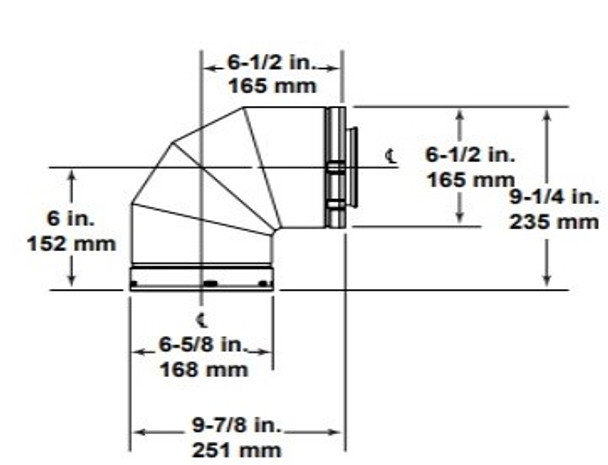 90 Degree SLP Elbow