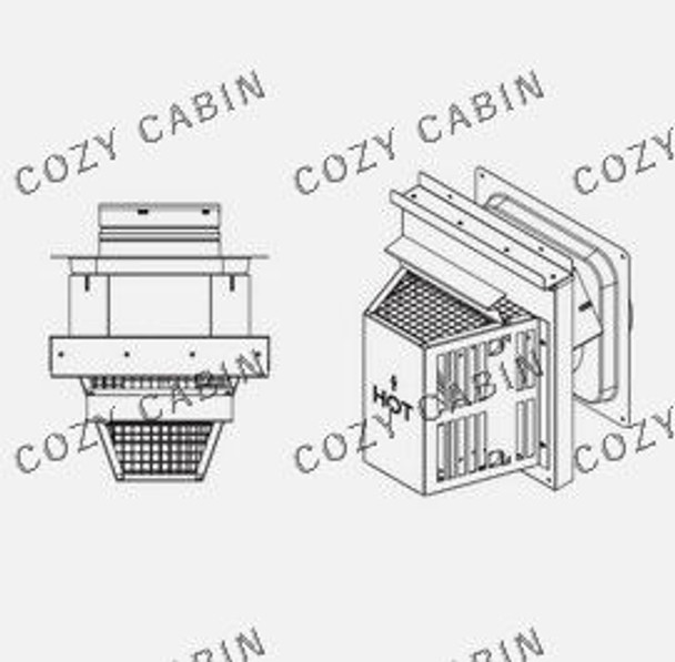 Horizontal High Wind Trapezoid Termination