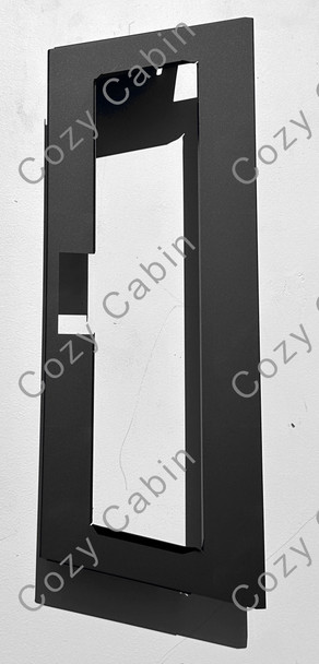 side view of false tray