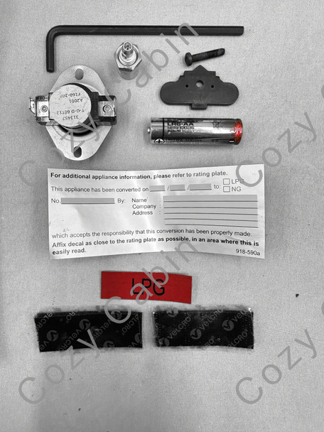 orifices, labels, switch, Allen key