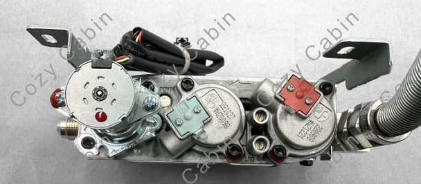 top of gas valve