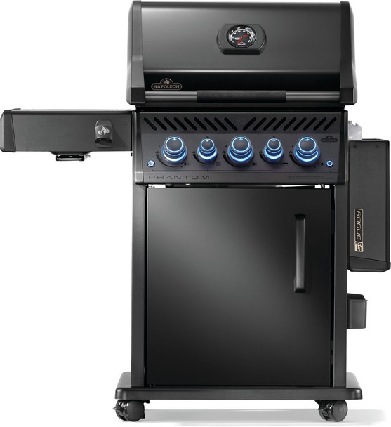 grill with side down