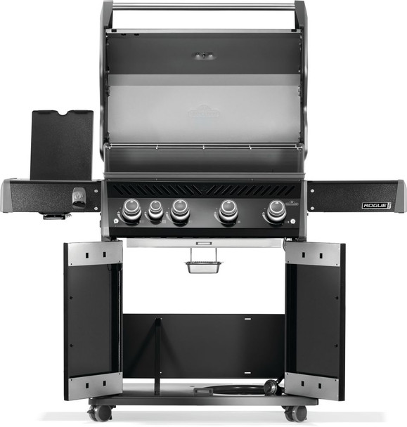 grill open to see inside
