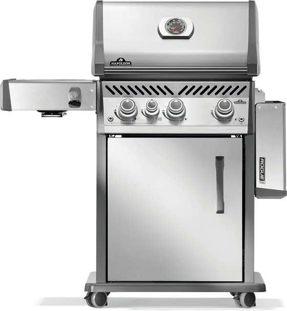 grill with side down