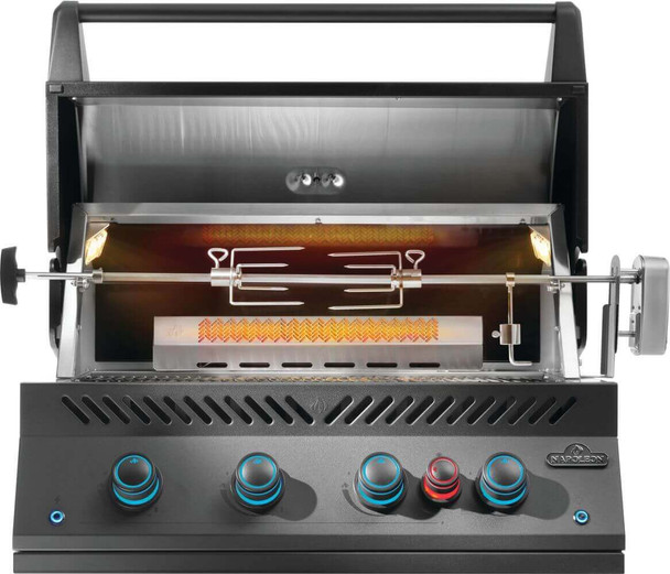 grill open to see inside