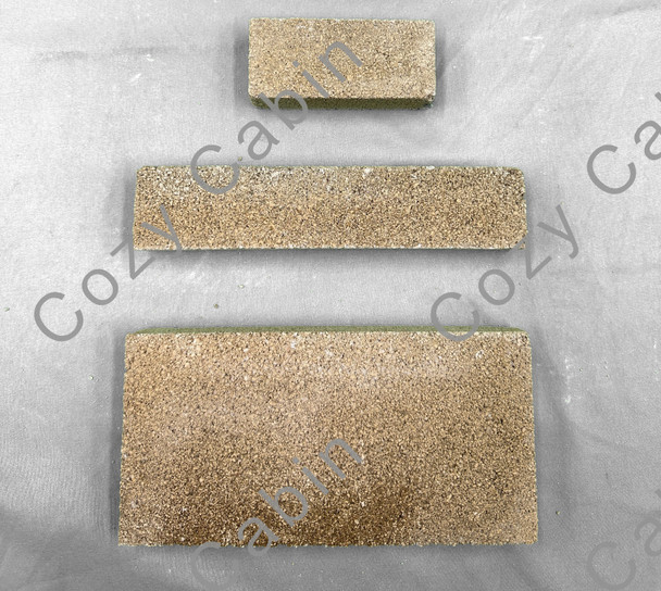 each of the different bricks