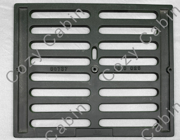 bottom of grate