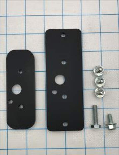 busing plates with hardware