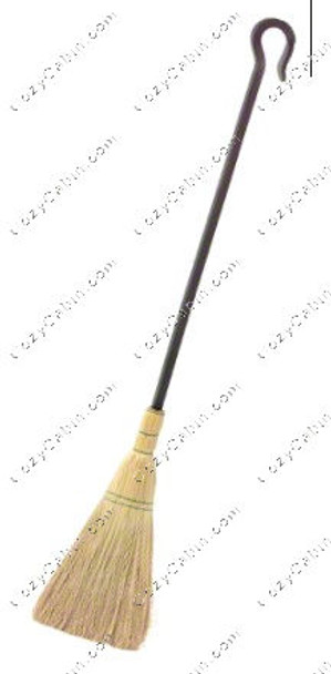 Rice Broom 39" L - 3/4" Thick Black Wrought Iron