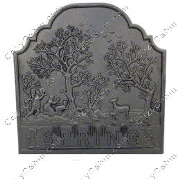 Fireback Spring - Black Cast Iron