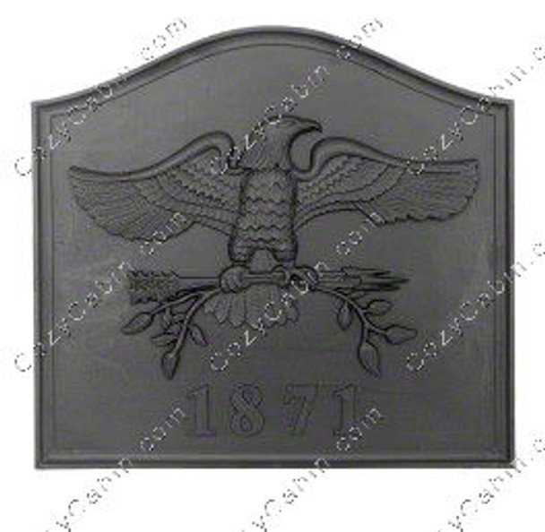 Fireback Eagle - Black Cast Iron