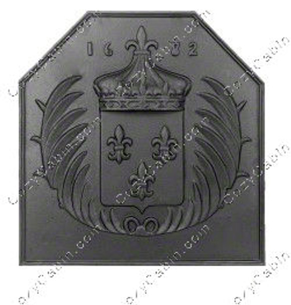 Fireback Crown - Black Cast Iron