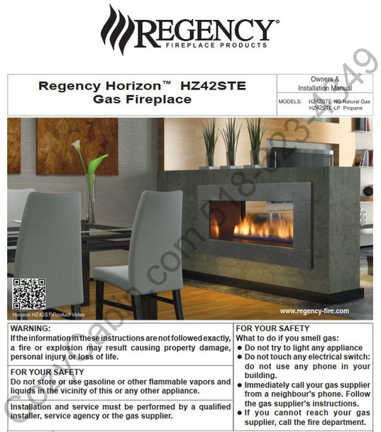 Owner's manual coversheet