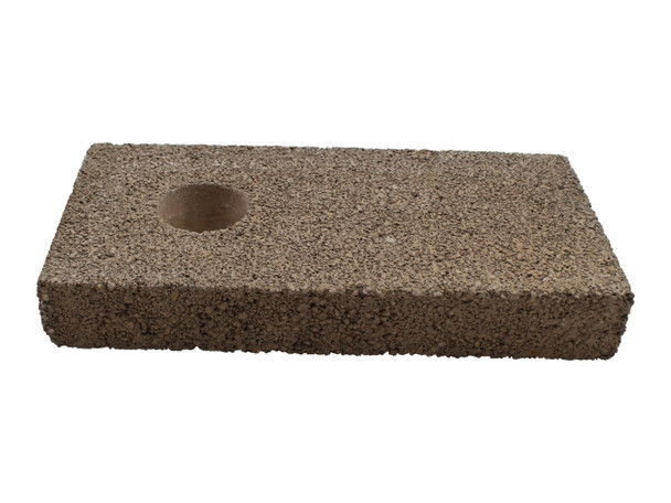 2700-I Brick with  Hole (SRV7007-153) Image 1