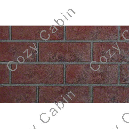 Old Town Red Standard Brick Panels