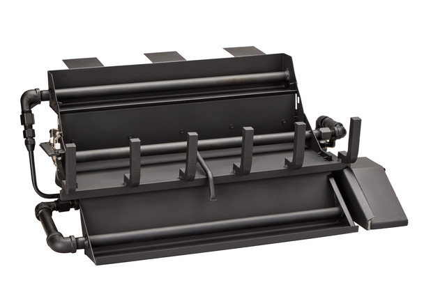 3 tiered vented burner