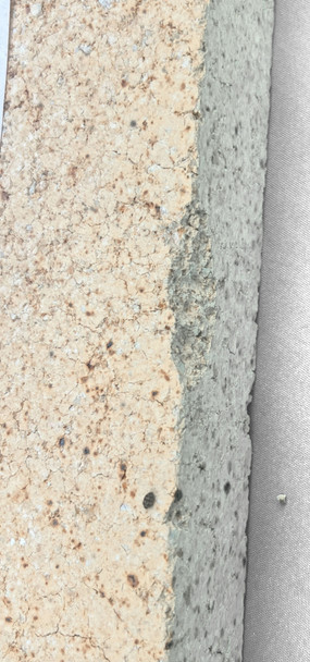 view of chipped side