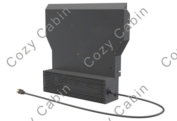 blower with rear heat shield