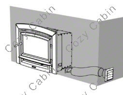 diagram of outside air kit installed