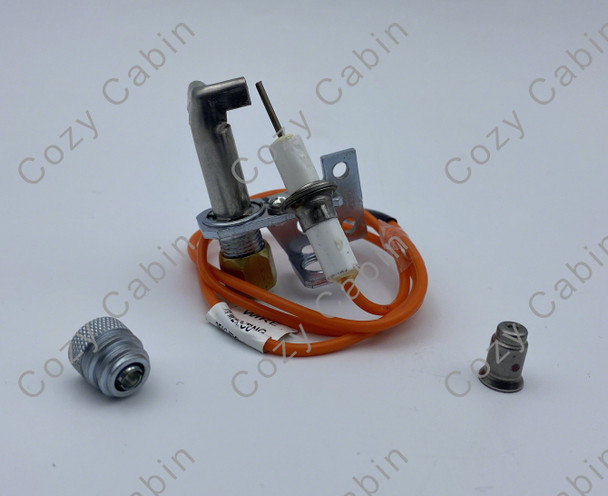 pilot assembly with orifices