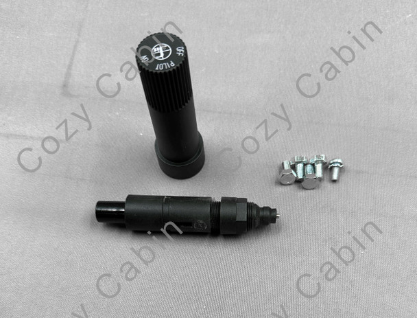 igniter, extension knob and screws