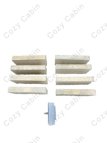bricks with ash plug D
