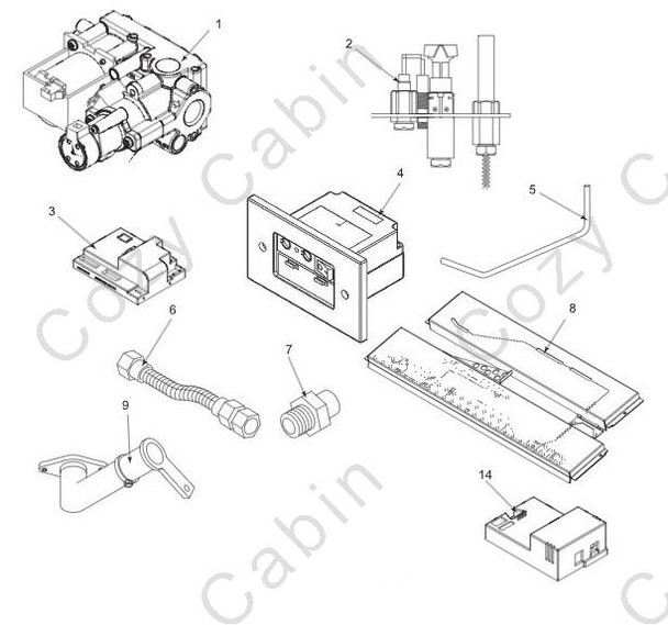 burner kit diagram