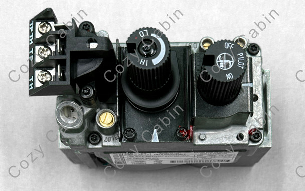 top of gas valve