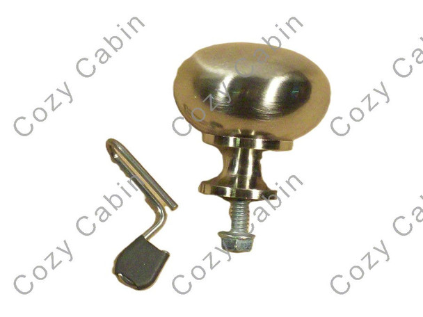 Westport Door Latch Assembly - Nickel