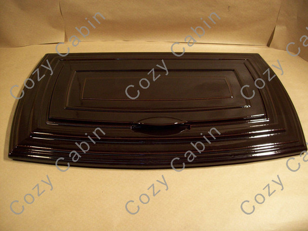 Cast Top with Hopper Lid - Chestnut