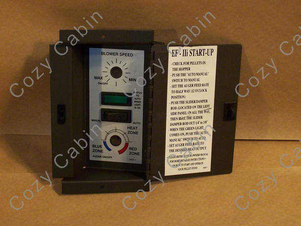 EF2 FPI PH Control Panel with Door, Decal, Switch, Light - 115V