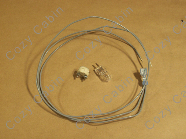 DV62 Halogen Socket Light & Wire