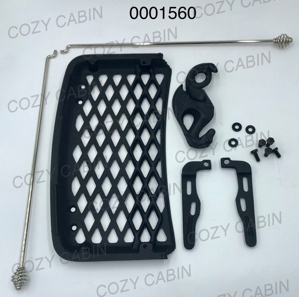 under side of warming shelf kit