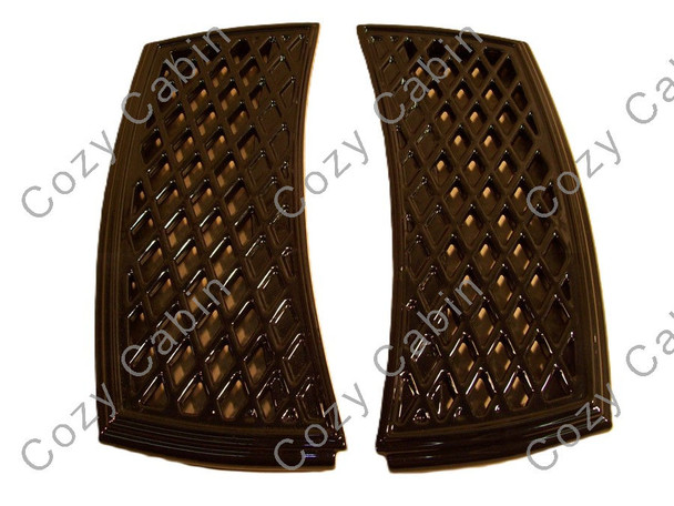 M55C-FS/1200/1700C-FS Cast Iron Side Shelves [set of 2] - Diamond Black