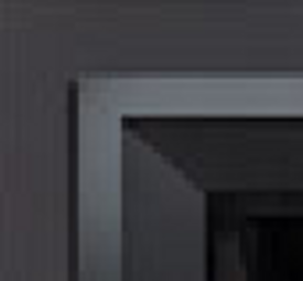 black chrome faceplate