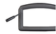 black stove door