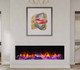 Osseo e50 fireplace with traditional logs